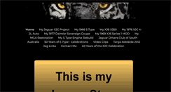 Desktop Screenshot of myjaguarstory.com